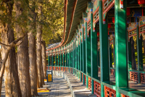 China Beijing Summer Palace Long Corridor AdobeStock 366397195