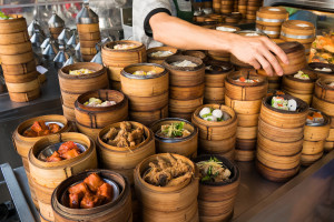 Hong Kong Chinese dim sum dishes