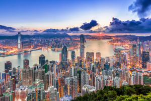 Hong Kong sunrise China iStock 579757046
