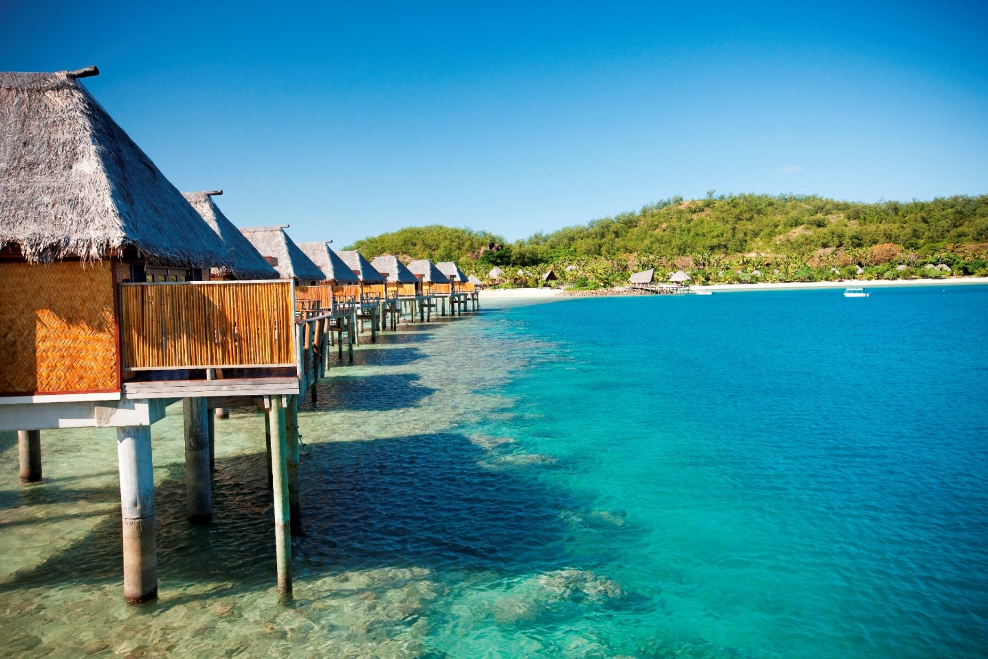Likuliku Lagoon Resort Overwater Bure Exterior
