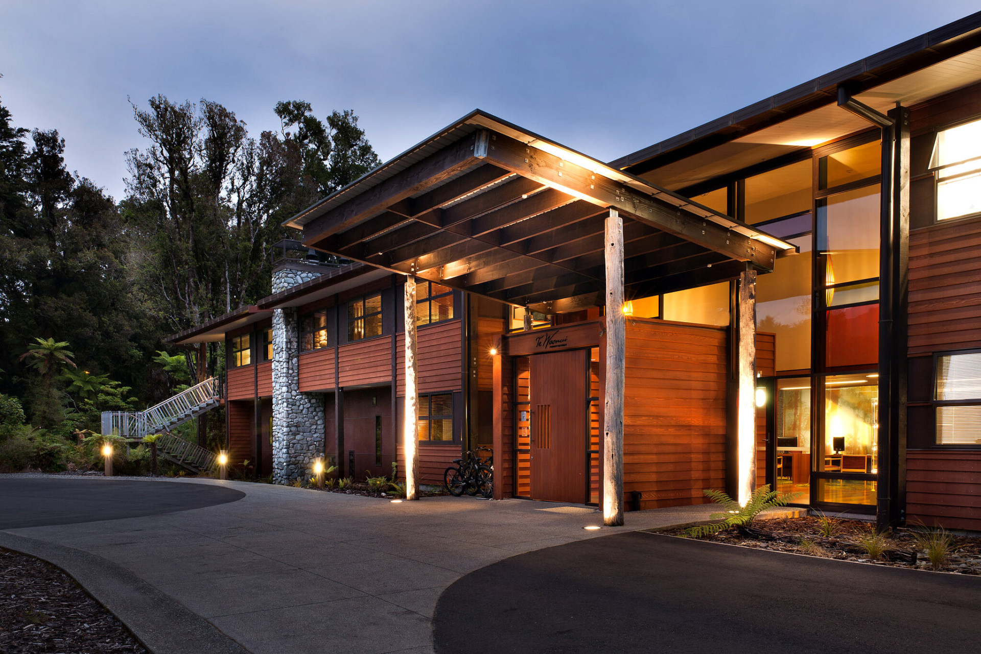 Te Waonui Forest Retreat Reception