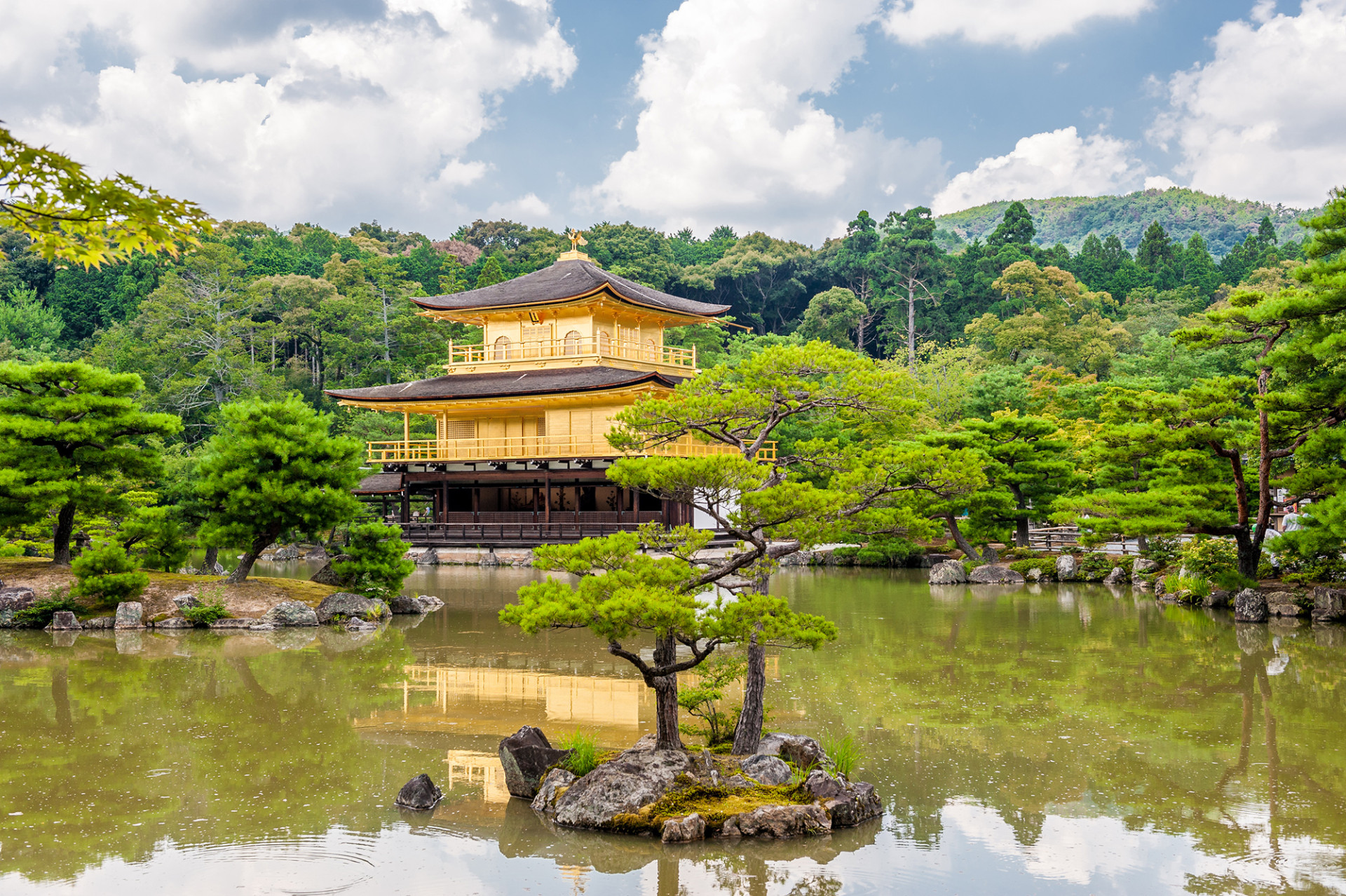 Kyoto's Golden Pavilion (Kinkaku-ji)