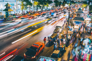 Thailand Bangkok Street Scene at Night dan freeman G4E6PcOt4Ps unsplash Photo Credit Dan Freeman and Unsplash R