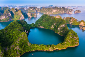 Aerial View Halong Bay AdobeStock 296949139 c.monticellllo