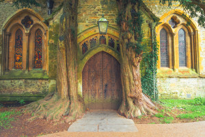 Cotswolds Stow on the Wold St Edwards north door England iStock 2187514655 web