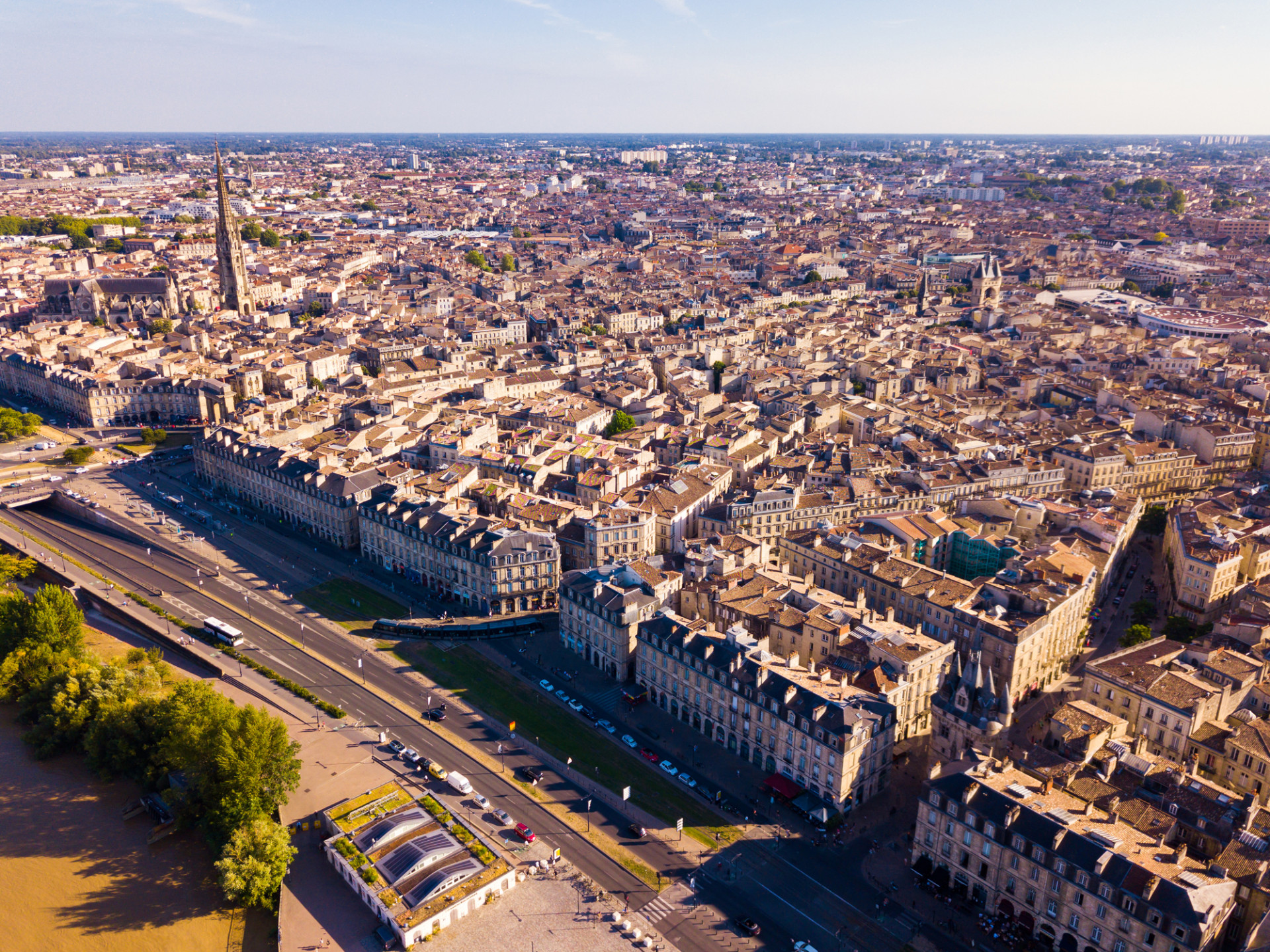Bordeaux aerial view  Nouvelle Aquitaine region France AdobeStock 742089123 web