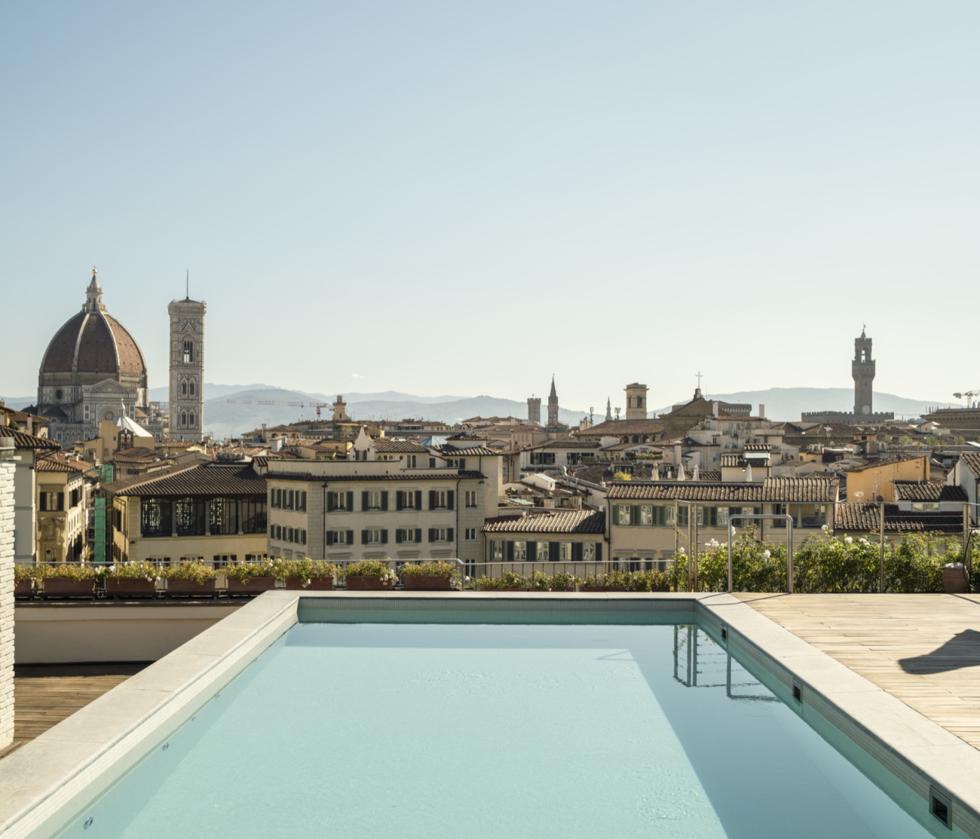 Grand Hotel Minverva Rooftop Pool, Florence
