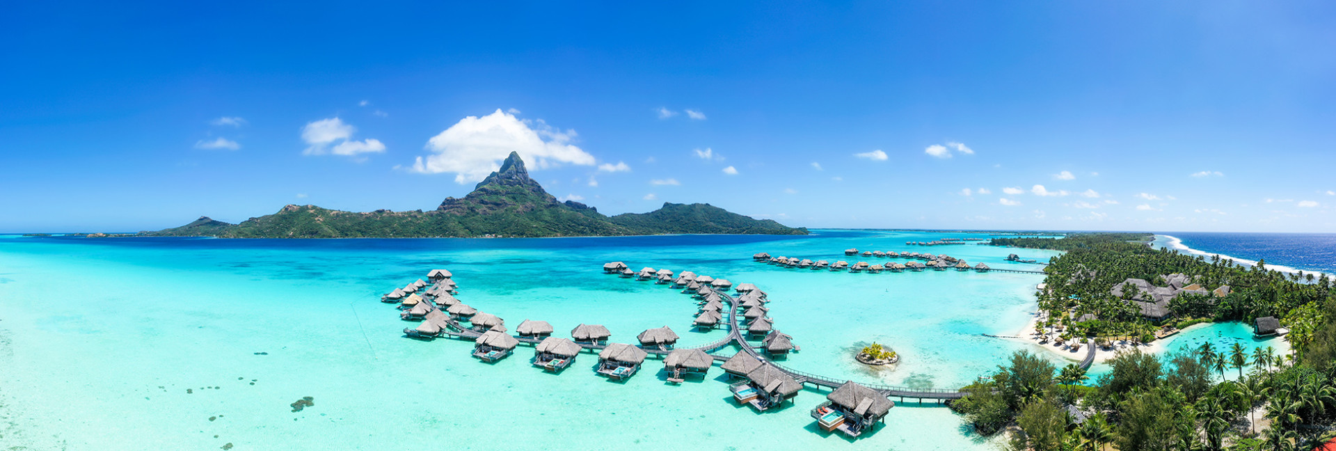Bora Bora atoll luxury beach resort French Polynesia AdobeStock 414496305 web