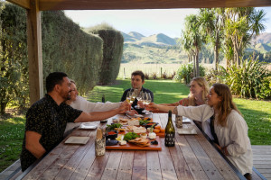 Christchurch City and Wine Trails tour including lunch Canterbury Trails wine and food New Zealand Boneline large