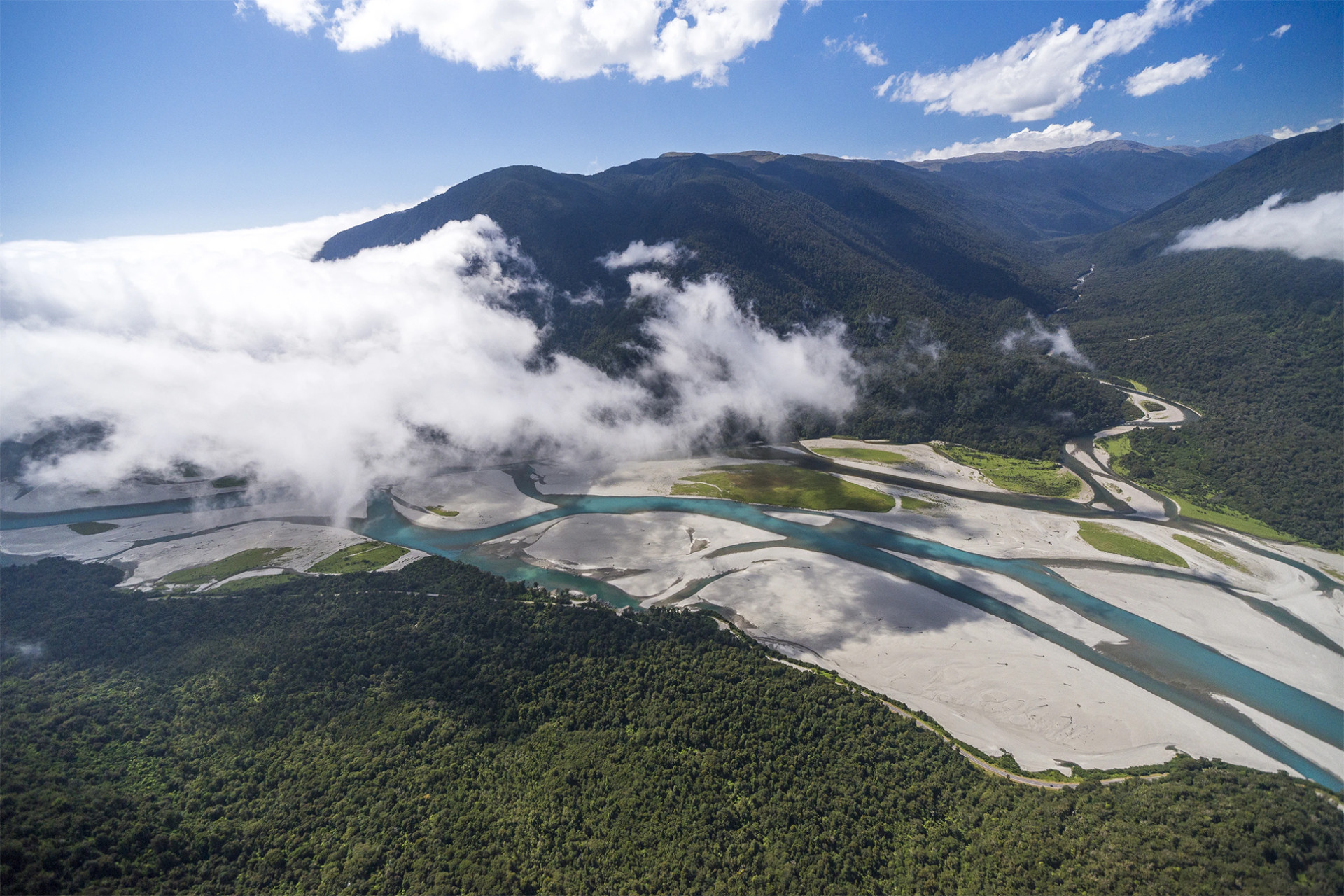 Travel through New Zealand's Haast Pass