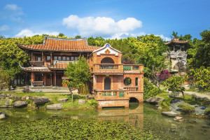 Lin An Tai Historical House and Museum Zhongshan District Taipei Taiwan iStock 1216596367 web