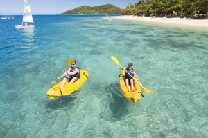 Malolo Island Fijian Resort paddle boats