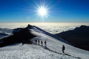Mount Kilimanjaro hikers Tanzania Africa AdobeStock 310814164 web