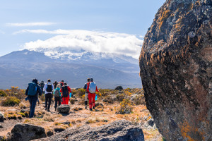 Mount Kilimanjaro hiking trail Tanzania Africa AdobeStock 336213528 web