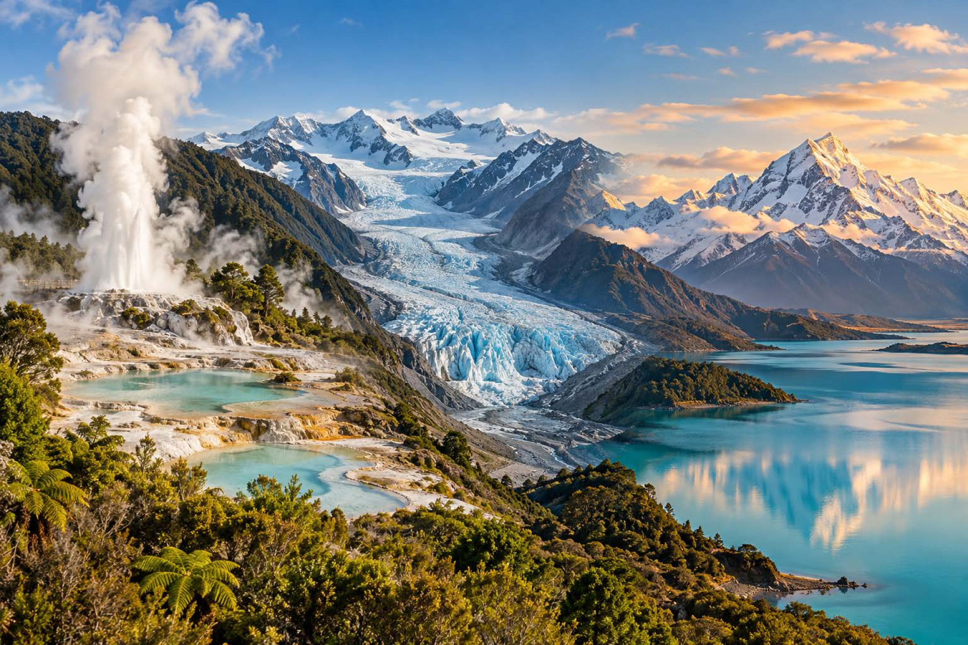 Peaks and Glaciers
