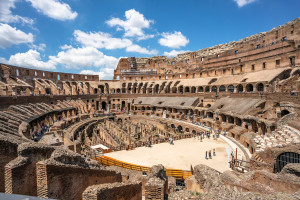 Rome Colosseum interior Italy iStock 1178979666 web