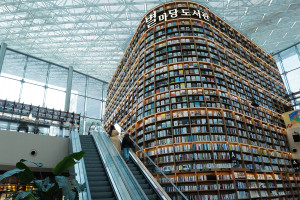 Seoul Starfield Library COEX Central Plaza South Korea AdobeStock 646264299 winter web