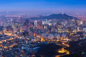 Seoul aerial view evening South Korea AdobeStock 139695090 web