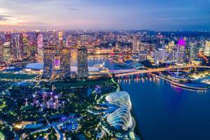Singapore panoramic aerial skyline iStock 2233636892 web