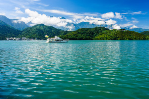 Sun Moon Lake boat Taiwan iStock 1202425472 web