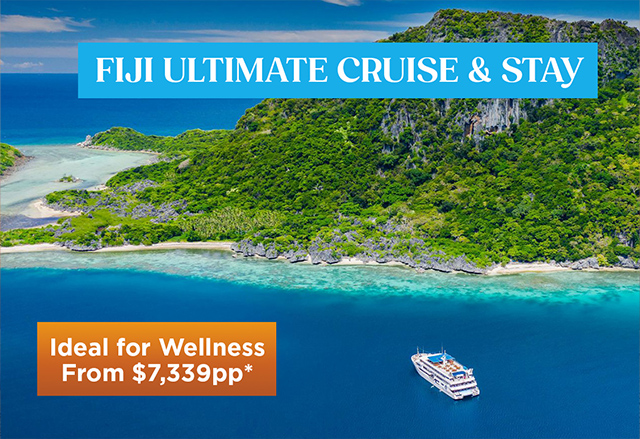 Fiji Ultimate Cruise and Stay package - ideal for wellness
